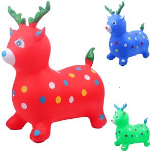 [Hoàn tiền 10%]Thú Nhún Bơm Hơi Cho Bé Cỡ Lớn có nhạc/ ko nhạc - Thú Nhún Bơm Hơi Cao Cấp Cho Bé Hình siêu cute