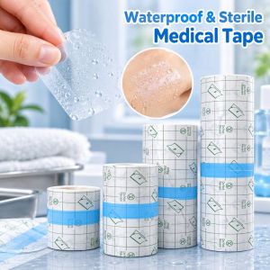 Transparent Waterproof Medical Tape Sterile Surgical Dialysis Wound Film For Tattoo Shower Skin