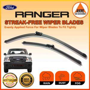 Wiper Blades for Ford Ranger 2011 2012 Year Model 24x16 inch SIZE / Windshield Wipers / High Quality Front Wiper Blade Silent Move No Noise / Anne Car Accessories Accessory