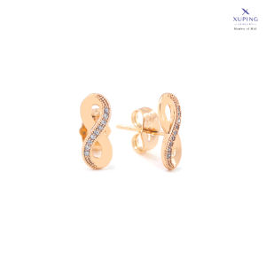 Xuping Anting Tusuk Silver Fashion Wanita Motif Infinity 0152220097