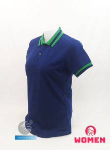 🔥สีกรมท่า🔥เสื้อโปโล(ชาย/หญิง) ผ้าเกรดแบรนด์เนม นุ่มสุดๆ มีบริการงานปัก เสื้อโปโลสำเร็จรูปราคาโรงงาน