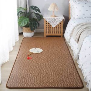 Bamboo Japanese Carpet Tatami Mat Tikar Buluh Summer Sleeping Mat Rattan Cooler Mat Tikar Bilik Tidur Living Room Balcony Bay Window Carpet Formaldehyde Free /凉席竹席