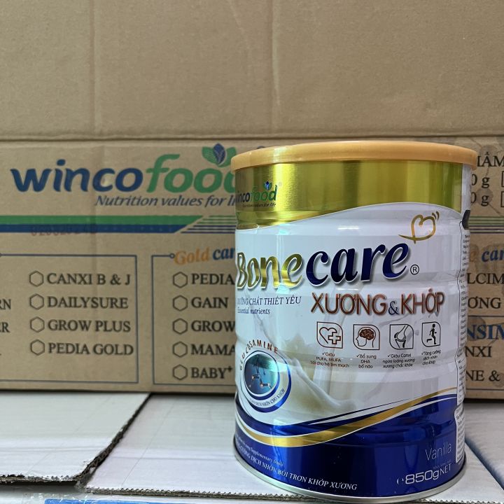 Sữa bột Wincofood Bonecare dưỡng chất cho xương và khớp 850g: dành cho ...