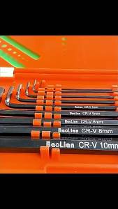 AE Baolian Hexagonal Wrench Set 6 Corner screwdriver tool hexagonal alloy torx wrench universal metric