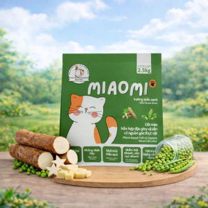 cát sắn MiaoMi Hương Biển Xanh (Vón Nhanh Ít Bụi Khử Mùi Hiệu Quả)  dành cho mèo - T3 PETS SHOP