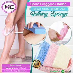 Spons Mandi Pembersih Daki Badan Dewasa & Bayi Shower Puff Sponge Busa Gosok Badan