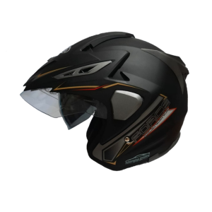 Helm Pria Keren Kualitas SNI Force Double Visor Smarlock Anti Maling Original Size M L XL