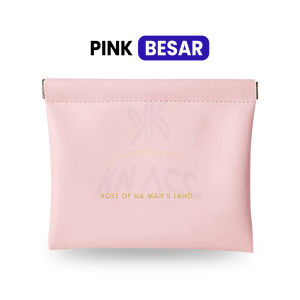[KN ACC] NVN-TS6 POUCH AUTO CLOSE MODEL KULIT PENYIMPANAN KABEL CHARGER HEADSET TWS KOSMETIK MAKEUP KUNCI MINI SERBAGUNA