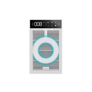 EuropAce PLAY Series Air Purifier | EPU3320CWH | Wireless Phone Charger Bluetooth Speaker RGB LED Ambience Light Dual HEPA13 Filter Auto Sleep & Ioniser Mode BLDC Motor
