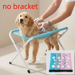 Multi-hole Pet Grooming Hammock Sling Cloth Breathable Quick Dry Cat Nail Trimming Hammock Mesh Professional Plastic Buckle Hammock Table Replace Mesh Cloth Home Use
