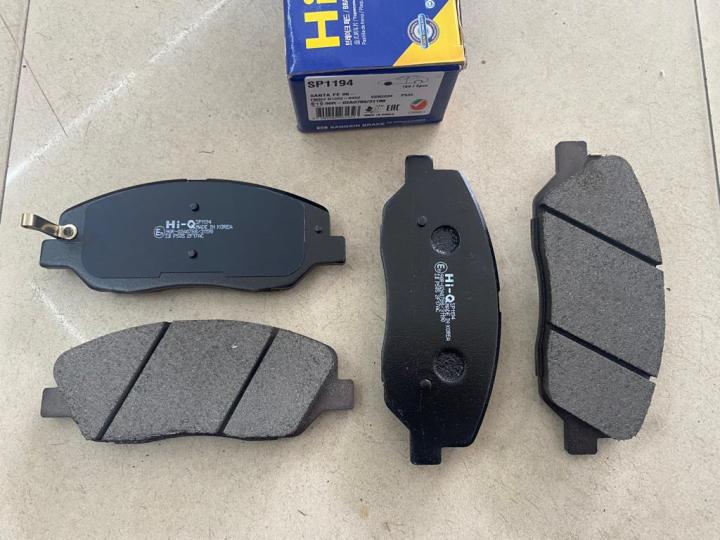 DISC BRAKE PAD FRONT SET (KOREA BRAND : SANGSIN HIQ) [SP-1194] HYUNDAI ...