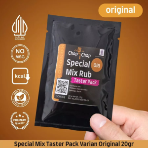 SPORTS SOLUTIONS STORE X CHOPCHOP Tepung Mocaf Mendoan - Gluten Free Organik - Tepung Sehat Rendah Kalori 200gram Chop Tepung Mocaf Bumbu Mendoan 200gr  MIXMIX