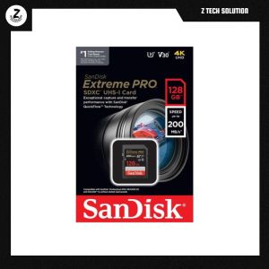 SanDisk Extreme Pro SD CARD UHS-I V30 U3 Class 10 ( 32GB - 256GB )