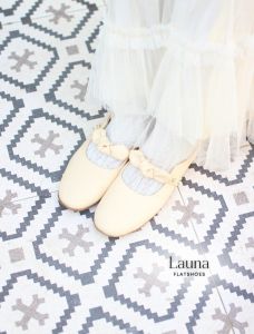 ONE LOVE LAUNA FLAT SHOES - SEPATU SENDAL FLAT MULES WANITA LEBARAN 2026
