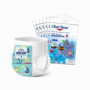 【JJ HOME】[Bundle of 10/20]Uber Bear Baby Swim Diapers / Disposable Waterproof Swim Pants for Babies and Toddlers