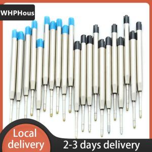 [COD] WHPHous Ship within 24 hours 10 Pcs blue ink parker style standard 1.0mm ballpoint pen refills nib medium