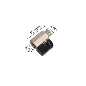 Mini Ball Valve 1/2 1/4 Inch Drat Luar Dalam Male - Female