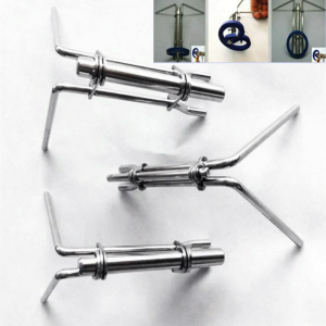 3 Pcs/set Hydraulic Cylinder Piston Rod Seal Up U-Cup Installation Tool Stainless Steel Easy Operation Professional Tool