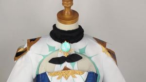 XinNgo Genshin Impact Sucrose Cosplay Costume Knights Of Favonius SATO Uniform Jumpsuit Anime Game Character Full Sets Fancy Performance Clothing