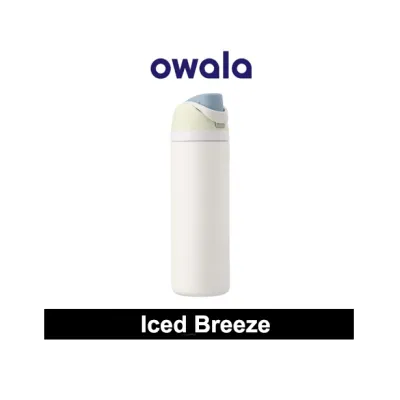 (100% Official Genuine)Owala FreeSip 24oz/32oz Water Bottle dual drinking spout large capacity sports portable leak-proof Large capacity water cup