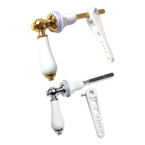 Universal Toilet Tank Wrench Ceramic Handle Split System Easy Installation Ergonomic Home Solution for Bathroom