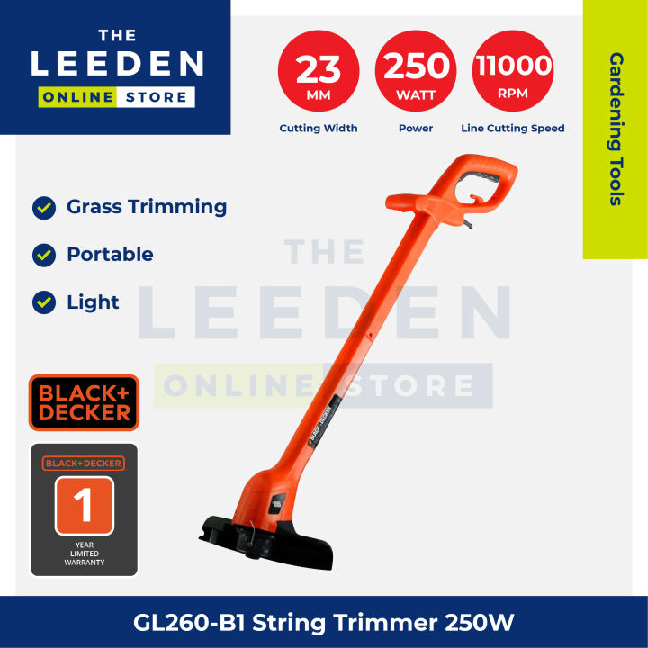 BLACK%20&%20DECKER%20GL260-B1%20String%20Trimmer%20250W%20by%20Leeden%20Online%20Store%20-%20Image%202