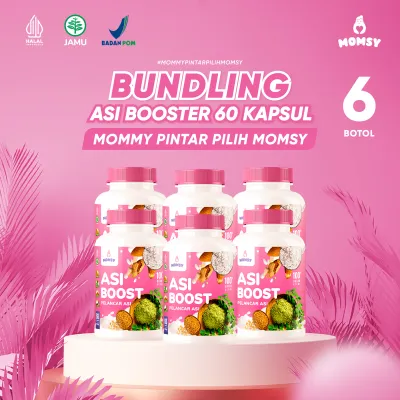 MOMSY Asi Booster Pelancar Asi - 6 Momsy 60caps