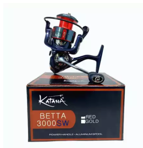 Reel Pancing Katana Betta Salt Water 12+1 Ball Bearing  Spool Besi Power Handle Termurah