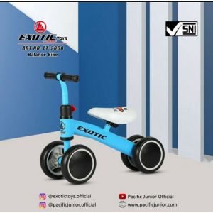 Balance Bike Mainan Sepeda AnakRoda 4 Push Bike BalanceSepeda Keseimbangan Exoticet 2008 Roda Empat