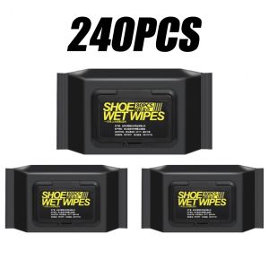 80Pcs Shoe Cleaning Wipes Disposable Shoe Wipes Gentle Safe White Shoes Sneaker Cleaning Care