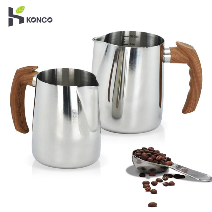 Konco Bình Tạo Bọt Cà Phê Sữa Bằng Thép Không Gỉ Bình Pha Cà Phê ...