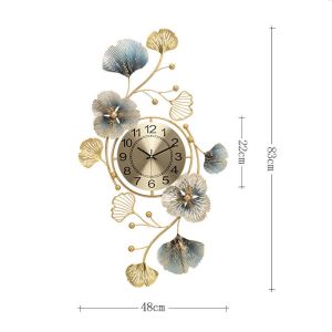 Creative fashion wall clock living room home dining room decoration clock table light luxury atmospheric art wall clockFast shipping