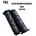 YAMAHA AEROX V2 TR1 BLACK STOCK HANDLE GRIP WITH BAR END. 
