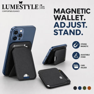 MagSafe Wallet Case Magnetic Card Holder RFID Block Adjustable Stand iPhone 12 13 14 15 16