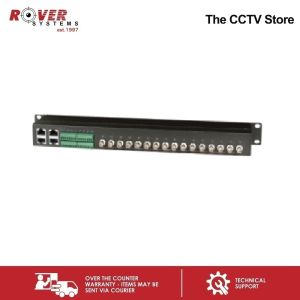 Endura 16 Port HD Video Transceiver in 1U  Rack Mounting Panel