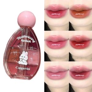 GUAIP Waterproof Lip Gloss Palette 6 Colors Long Lasting Lip Jelly Plate Professional Lip Plumper Moisturizing Lipstick Daily Use