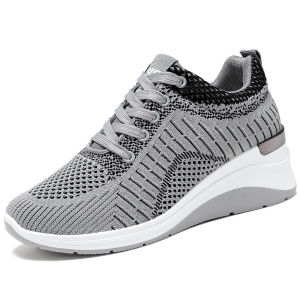 [Free Shipping] WomenS Summer New Style Sneakers Height-Increasing Shoes Trendy Shoes Breathable Thick-Soled Shoes For Women