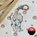 Móc khóa LOW TIDE IN TWILIGHT ver CHIBI CUTE Đêm Bên Làn Nước Mica trong acrylic in hình anime. 