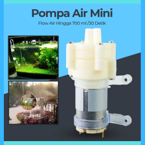 COD Pompa Air Mini Aquarium Ikan Fish Tank 12 V  385B 9 / alat pompa air elektrik mini akuarium untuk kolam ikan sumur shimizu tekanan tinggi super kuat terbaik promo murah viral multifungsi otomatis