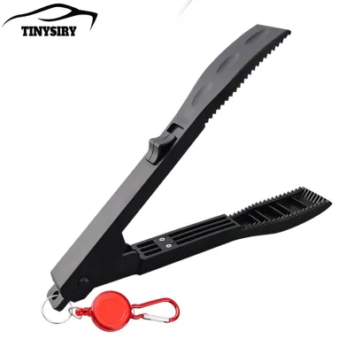 Lightweight Fish Grabber Durable Fish Gripper Fish Gripper with Anti-lost Rope Anti-slip Handle Lightweight Portable Fish Grabber Clamp Pliers Handheld Fish Control Catcher Tong Durable for Asia