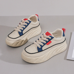 Giày Sneaker Nữ Đế Bánh Mì Cao Tăng Chiều Cao – Giày Thể Thao Nữ Êm Nhẹ Dễ Phối D015