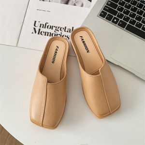 LHMonday  ใหม่ รองเท้าคัทชูเปิดส้นคุณผู้หญิง ดีไซน์เรียบหรูดูดี สาวออฟฟิศอย่าพลาดราคาคุ้มค่า วัสดุเป็นยางใส่ทนทานไม่ต้องกลัวน้ำ มากับโทนสีที่ใส่ได้ทุกโอกาส สั่งได้เลย