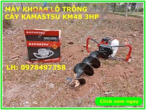 Máy khoan lỗ trồng rừng