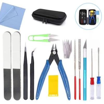 {SG} 29PCS Model Kit Tools ​Modeler Basic Tools Hobby Building Tools Kit for Buildings Model Assemble