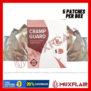 Cramp Guard Menstrual Pain Relief Patch By Muxflair