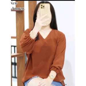 Blouse Vneck Airflow Polos