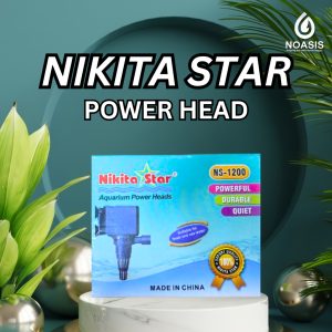 NIKITA STAR Pompa Power Head NS - 1200 Aquarium Low Watt 15 W