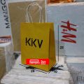 Paper bag kado KKV Small 2 sisi storage bag. 