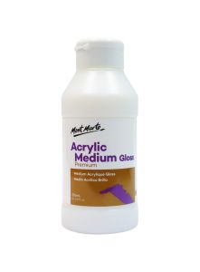 Mont Marte Premium Acrylic Medium Gloss/Matte 250ml (8.5oz)