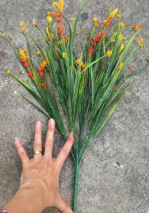 1 Bụi cỏ hẹ sao đêm giả - Hoa giả - TUYET XUAN SHOP